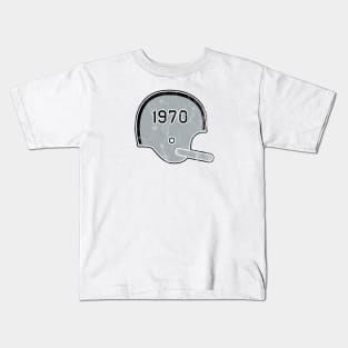 Las Vegas Raiders Year Founded Vintage Helmet Kids T-Shirt